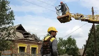 Ukraine: Infrastruktur reparieren unter Lebensgefahr