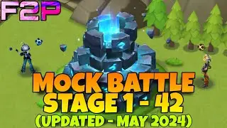 ALL MOCK BATTLE STAGE 1 - 42 (UPDATED MAY 2024) SUMMONERS WAR
