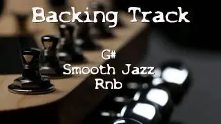 Backing track Smooth jazz rnb G#