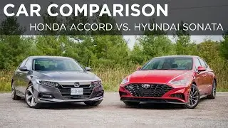 2020 Honda Accord vs. 2020 Hyundai Sonata | Car Comparison | Driving.ca