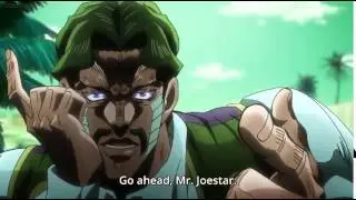 Go ahead, Mr Joestar