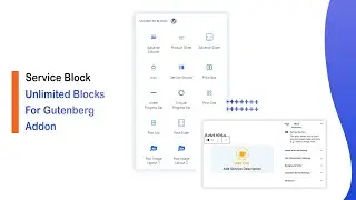 Service Section block - Unlimited Blocks For Gutenberg