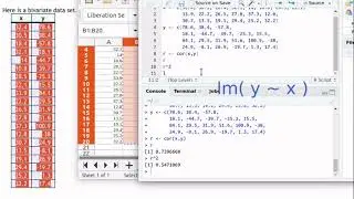 Munging Bivariate Data