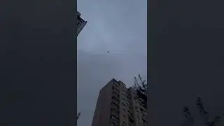 Russian drone attack on Kyiv! 
