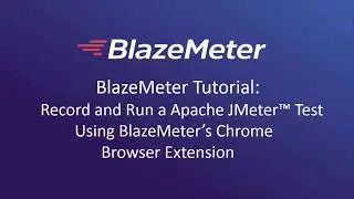 Record and Run a JMeter Test Using the Chrome Browser Extension