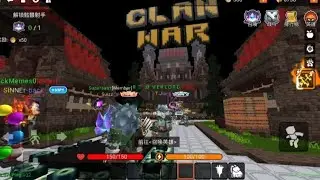 Clan wars?? in Blockman go finnally!
