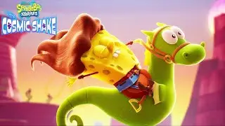 SPONGEBOB BAHASA INDONESIA TERKOCAK - SpongeBob SquarePants: The Cosmic Shake GAMEPLAY #1