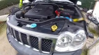 How to remove the starter JEEP / Как снять стартер  JEEP