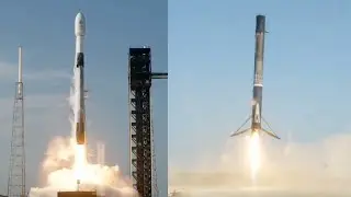 Blastoff! SpaceX launches WorldView Legion satellites, nails landing in Florida