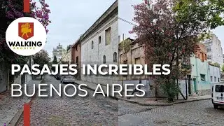 [4K]  The most beautiful alleys of Buenos Aires - Boedo Neighbourhood