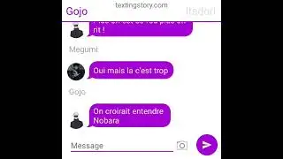 Le groupe Chat de JJK #itadori #jjk #abonnetoibg #gojo #téléconférence #groupechat