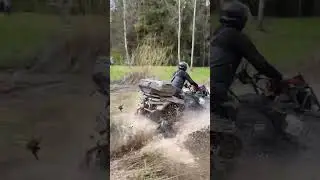 Stels guepard 800 в грязи