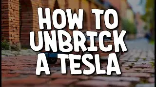 How to open a Tesla when the battery dies (HDR)