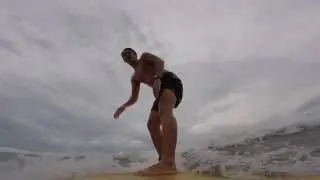 Surfing in Muine, Vietnam