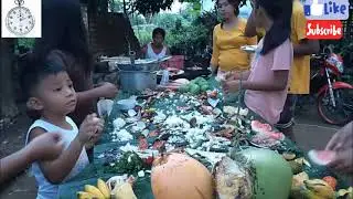 BOODLE FIGHT time lapse in 60 second's PINOY STYLE