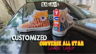 I CUSTOMIZED MY DAUGHTER'S CHUCK TAYLOR SNEAKERS | KUROMI EDITION