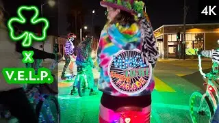 St Paddy's Day  x Venice Electric Light Parade 2024