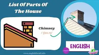 English Vocabulary | 25 Parts Of The House