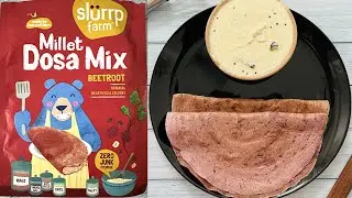 Slurrp Farm Millet Dosa Mix | Beetroot Millet Dosa Recipe | Slurrp Farm Millet Dosa Beetroot