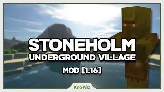 Stoneholm : Underground Village  - Présentation de mods Minecraft 1.16 [FR]