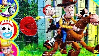 Toys Story 4 Woody and Friends- Play puzzles for kids toys story 4