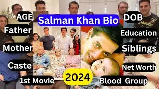 Salman Khan Bio | Movie | Songs | info | Unknown Facts in one video #SalmanKhan #Bhaijaan