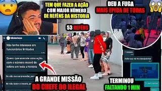 A GRANDE MISSÃO!😱CHEFE DO ILEGAL MANDOU RED FAZER O MAIOR SEQU3STRO DA HISTORIA DO COMPLEXO! GTA RP