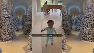 Tatum Thompson visiting Kim Kardashian