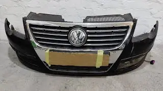 How to remove the front bumper Passat B6