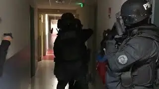 Exercice prise d'otage dans une école avec le  RAID de Montpellier
