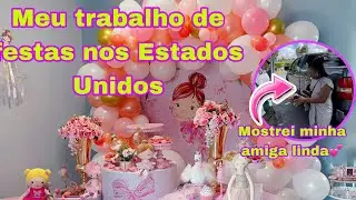Lixo nos Estados Unidos + meu trabalho de festas 🎈 🥳