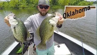 State record Crappie lake...CATCHING GIANTS!