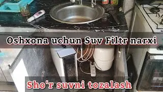 Suv filtri o'rnatish
