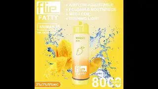 FLIE FATTY 8000PUFFS  Foldable Mouthpiece