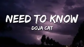 Doja Cat - Need To Know (Lyrics)