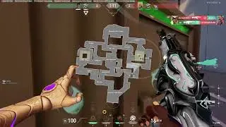 VALORANT But Only AGGRESSIVE 1v5s... #valorant