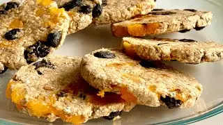 Crispy cookies in the pan! Very quick recipe for flourless cookies