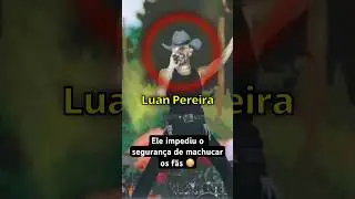 Luan Pereira CHAMA ATENÇÃO dos seguranças e protege os fãs..