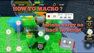 INFINITE ENERGY WITH MACRO IN STRONGMAN SIMULATOR ROBLOX NO HACK/SCRIPT