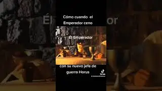 la última cena con el emperador xd#warhammer #warhammer40kesp #40k