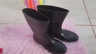 unboxing minhas botas de galocha chegaram