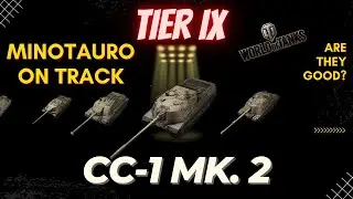 CC-1 Mk. 2 - Tier IX of the Minotauro Line - Mediocre