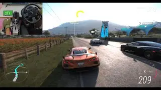 CHEVROLET CORVETTE | Forza Horizon 5 #forza #forzahorizon #corvette  #simracing #thrustmaster #fh5