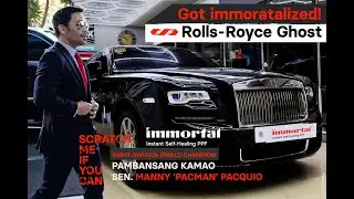 CARPRO Immortal PPF installed on Manny Pacquiao's Rolls-Royce Ghost