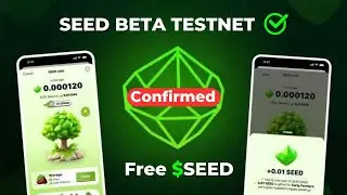 Seed Airdrop Mining || How to Claim Free $SEED Coin || Seed Coin Mining Real Or Fake ? 