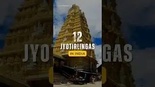 12 Jyotirlingas in India 🙏🕉️ #jyotirling #youtubeshort