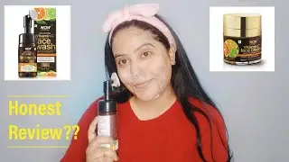 Wow vitamin C foaming  Face wash & vitamin c cream , Reality  specially for open pores problems?