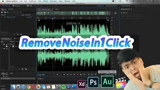 ✌️How To Remove Background Noise From Audio With Adobe Audition 2020