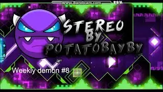 Geometry dash (2.11) "Stereo" by PotatoBaby - Weekly demon #8