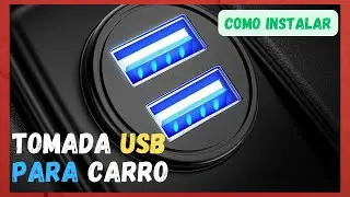 Como fazer para instalar tomada USB em qualquer carro | dica para alarmes Kostal | HOW to Make